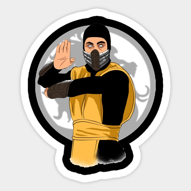 scorpion Sticker by dubcarnage